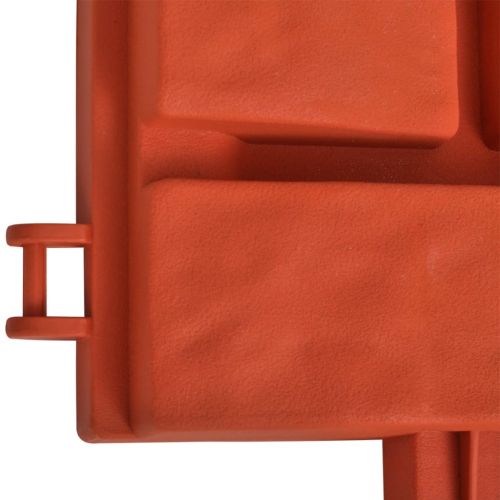 Палисади за тревни площи с тухлен дизайн 11 бр