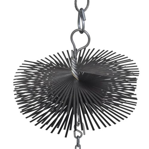 Кръгла четка за почистване на комин, диаметър 20 см