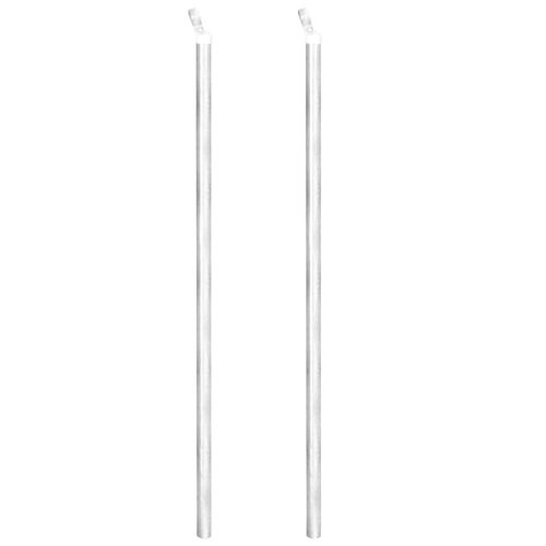 Оградна мрежа с колове поцинкована стомана 15x1 м сребриста