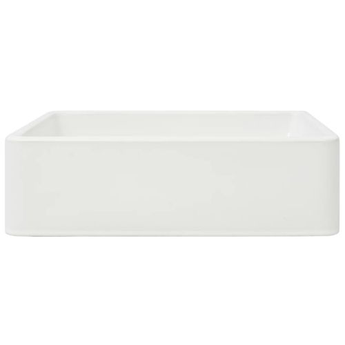 Керамична мивка, бяла, 41x30х12 см