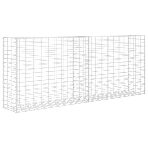 Габионна кошница, поцинкована стомана, 85x30x200 см