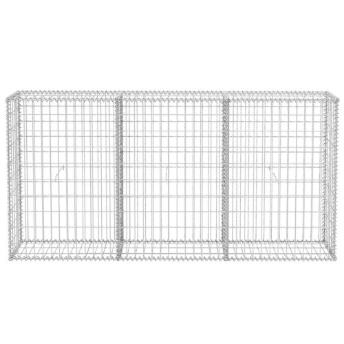 Габионна кошница, поцинкована стомана, 200x30x100 см
