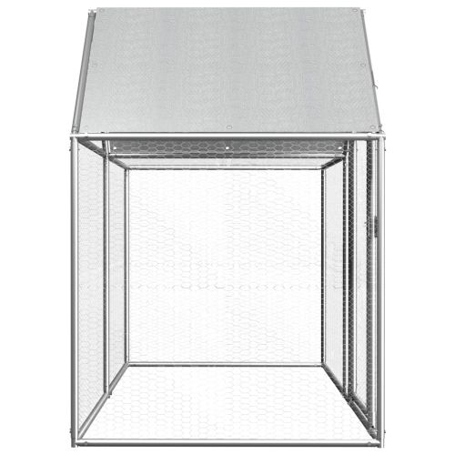 Птичарник, 2x1x1,5 м, поцинкована стомана