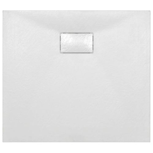 Душ корито, SMC, бяло, 90x80 см