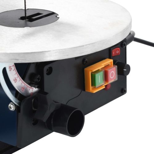 Електрически контурен трион с крачен педал и LED лампа, 125 W