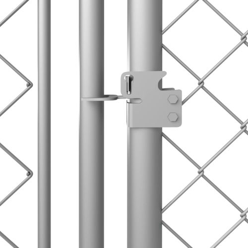 Дворна клетка за кучета, 7,6x3,8x1,9 м