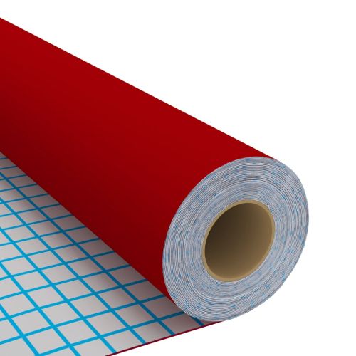 Самозалепващо фолио за мебели, червено, 500х90 см, PVC