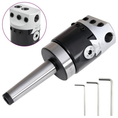 50 мм разстъргваща глава с MT2 опашка за струг фреза