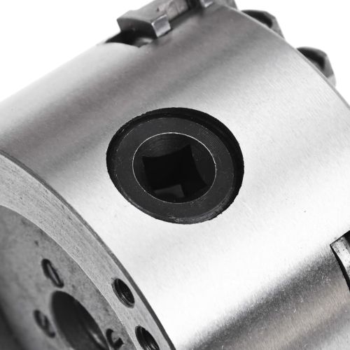 4-челюстен самоцентриращ патронник, 80 мм, стомана