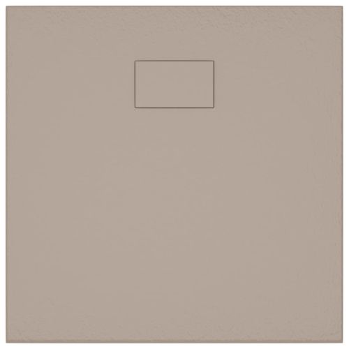Душ корито, SMC, кафяво, 80x80 см