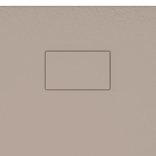 Душ корито, SMC, кафяво, 80x80 см