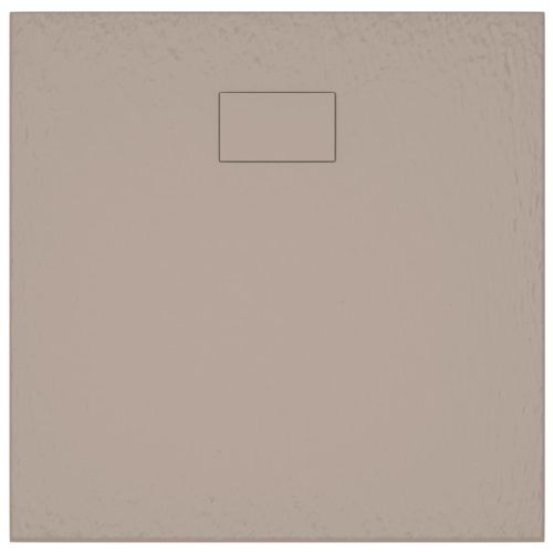 Душ корито, SMC, кафяво, 90x80 см