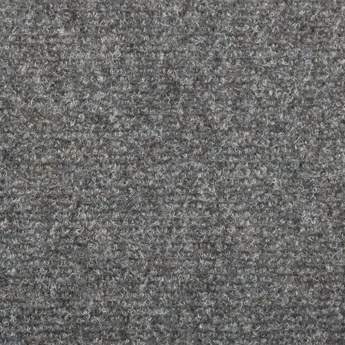 Изтривалки за стълби, самозалепващи се, 10 бр., 65x21x4 см, светлосиви, с правоъгълен кант