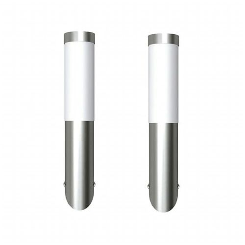Външни стенни осветителни тела 2 бр неръждаема стомана