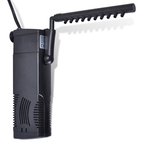 Филтрираща помпа за аквариум с активен въглен, 600 л / ч