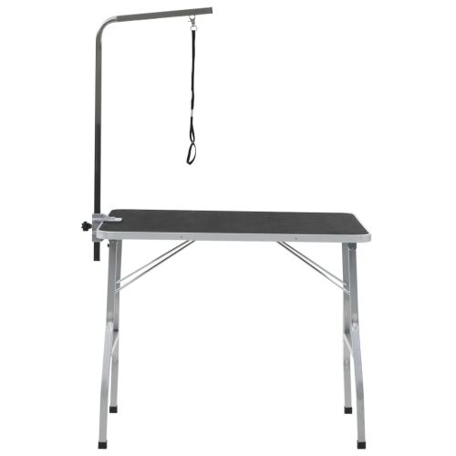 Маса за подстригване на домашни любимци, регулируема, 1 примка