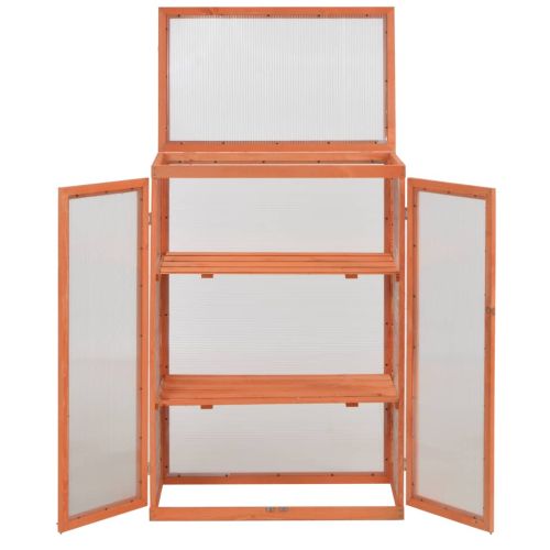 Оранжерия, дърво, 75x47x109 см