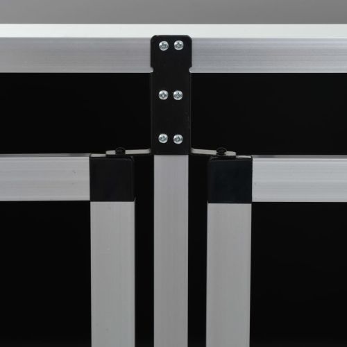 Кучешка клетка с две врати, 94x88x69 см