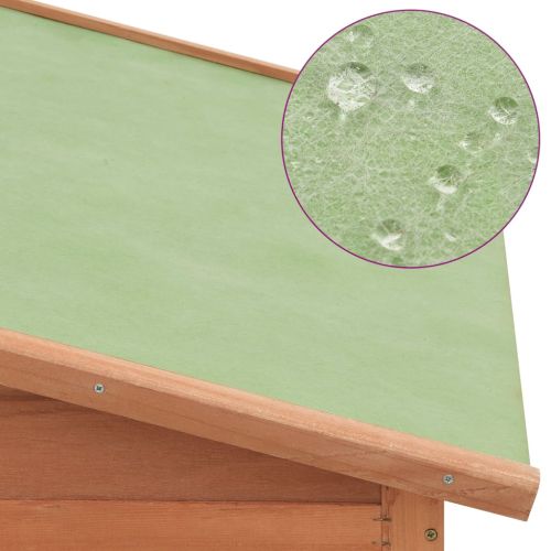 Птичарник с места за гнездене, масивен чам