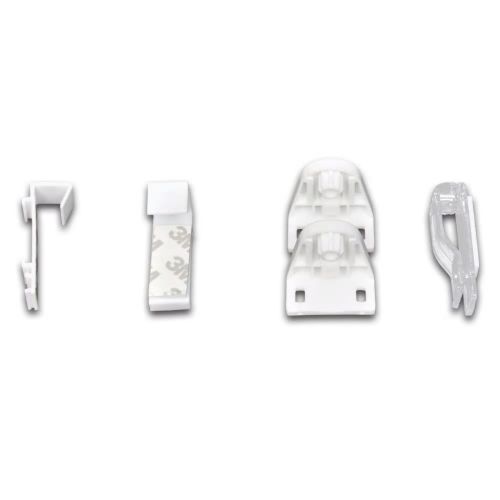 Зебра щора 140,9x175 см Ширина на плат 136,7 см бяла