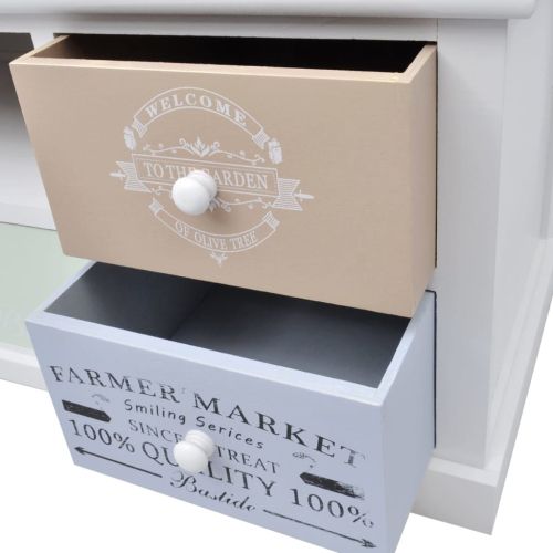 ТВ шкаф във френски стил, дърво