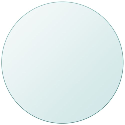 Темпериран стъклен плот за кръгла маса, 500 мм