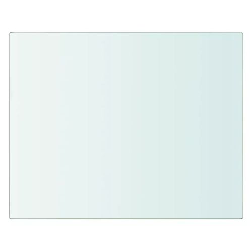 Плоча за рафт, прозрачно стъкло, 20 x 25 см