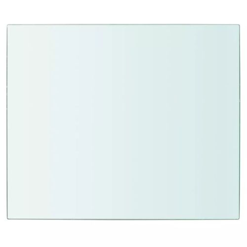 Плоча за рафт, прозрачно стъкло, 30 x 25 см