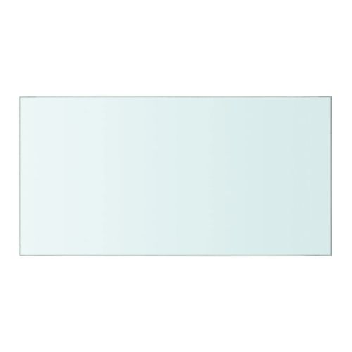 Плоча за рафт, прозрачно стъкло, 40 x 20 см