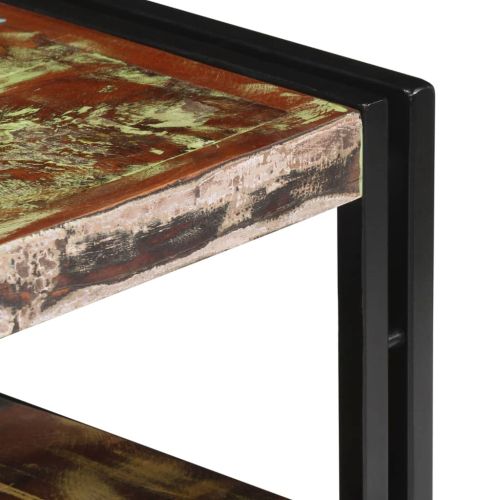 ТВ шкаф, регенерирано дърво масив, 120x30x40 cм