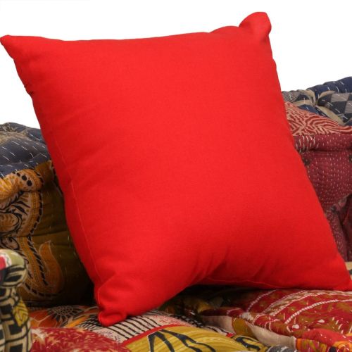 2-местен модулен пуф, пачуърк, текстил