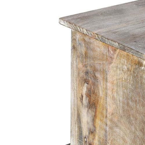 Шкаф за телевизор, мангова дървесина масив