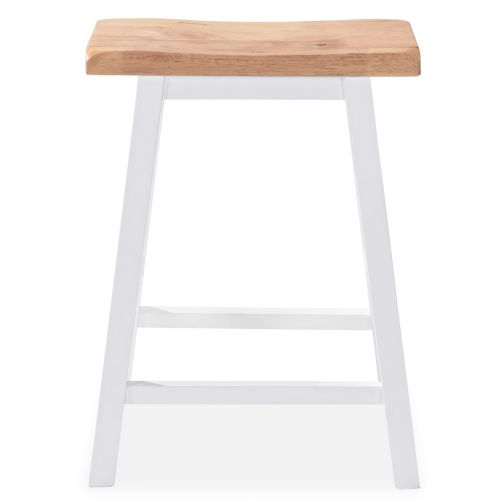 Бар комплект, 3 части, МДФ, бял