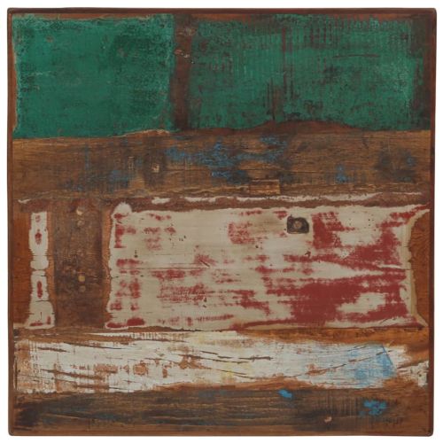 Бар комплект, 3 части, регенерирано дърво масив, многоцветен