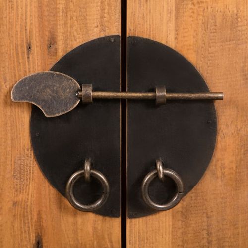 Комплект мебели за баня, борова дървесина масив