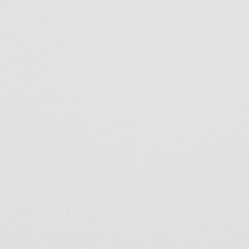 Трапезни столове, 4 бр, бели, изкуствена кожа