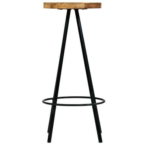 Бар столове, 4 бр, мангово дърво масив