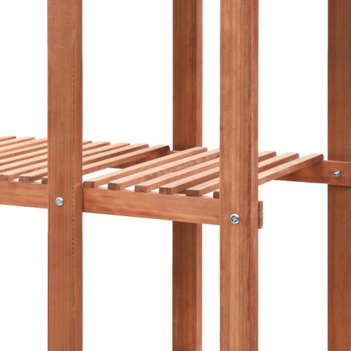 Стойка за цветя, кедрово дърво, 86x36x139 см