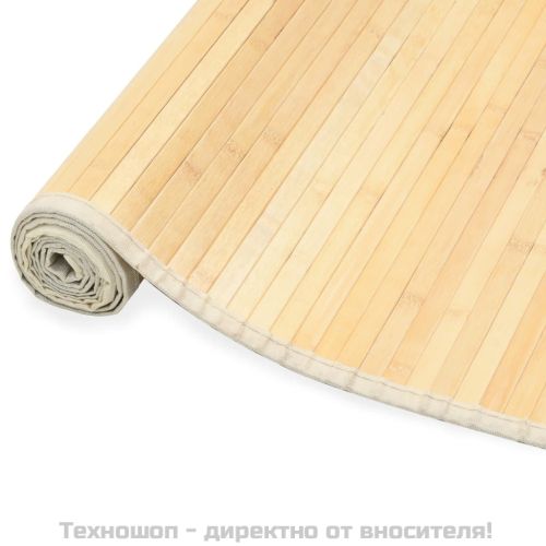 Бамбуков килим, 80x200 см, естествен цвят
