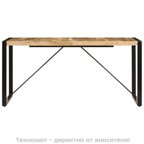 Трапезна маса, 160x80x75 см, мангово дърво масив