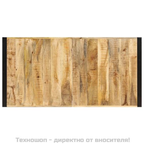 Трапезна маса, 160x80x75 см, мангово дърво масив