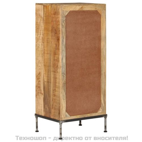 Шкаф с чекмеджета, 45x35x106 см, мангово дърво масив