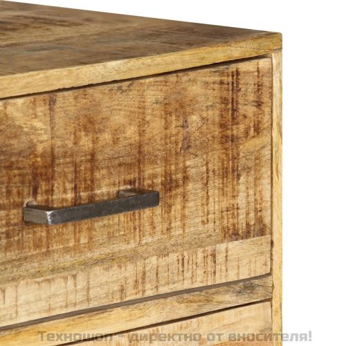 Шкаф с чекмеджета, 45x35x106 см, мангово дърво масив