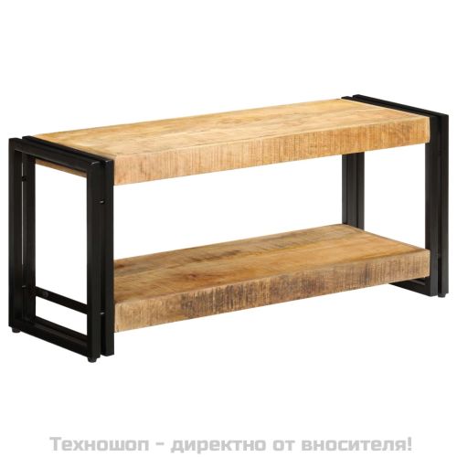 ТВ шкаф, 90x30x40 см, мангово дърво масив
