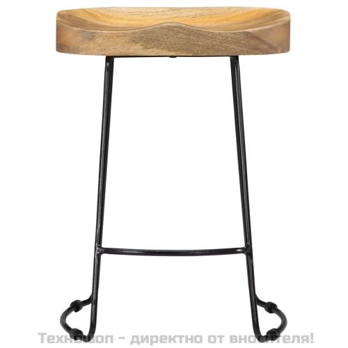 Gavin бар столове, 2 бр, мангово дърво масив