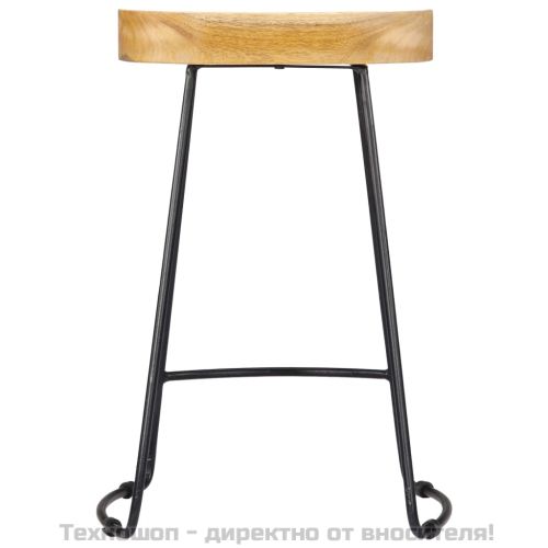 Gavin бар столове, 2 бр, мангово дърво масив