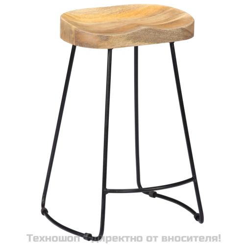 Gavin бар столове, 2 бр, мангово дърво масив