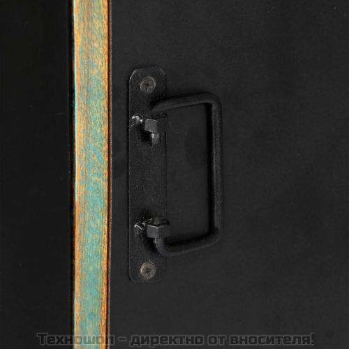 Етажерка за книги, 45x30x171 см, регенерирано дърво масив