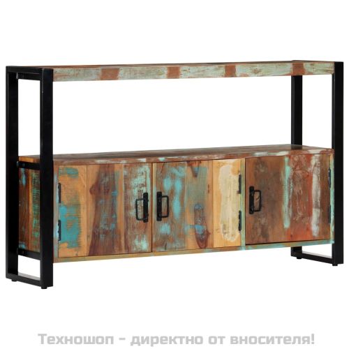 Бюфет, 120x30x75 см, регенерирано дърво масив