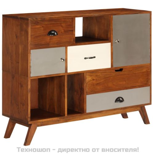 Бюфет, 115x35x86 см, акациево дърво масив